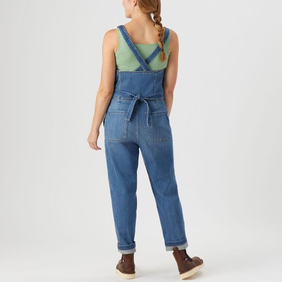 Duluth Daily Denim Overall Jumpsuit 4 Regular - Picture 3 of 6